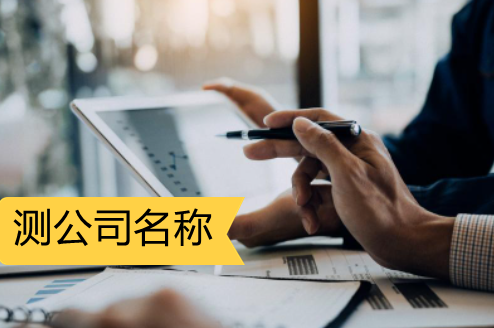 测公司名称